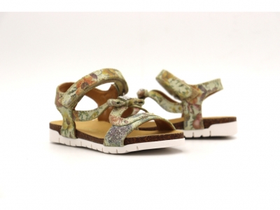 Sandale copii Lui Kids, cod 3S367, seria ELSA, multicolor, piele naturala