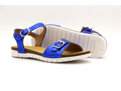 Sandale femei Lui Shoes, cod 2S672, seria ELSA, albastru, piele naturala