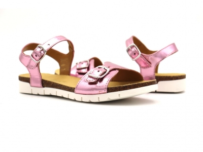 Sandale femei Lui Shoes, cod 2S675, seria ELSA, purpuriu, piele naturala