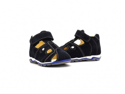 Sandale copii Lui Kids, cod 3S384, seria SIMBA, bleumarin, piele naturala