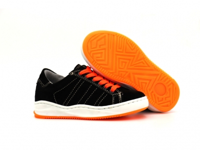 Pantofi sport copii Lui Kids, cod 3A958, seria ANDOS, negru, piele naturala