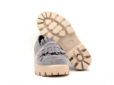 Pantofi femei Lui Shoes, cod 2P458, seria LORI, gri, piele naturala