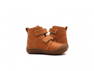 Ghete copii Lui Kids, cod 3G2367, seria ZOOM, maro deschis, piele naturala