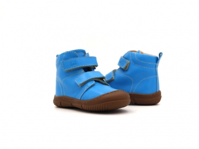 Ghete copii Lui Kids, cod 3G2369, seria ZOOM, albastru, piele naturala