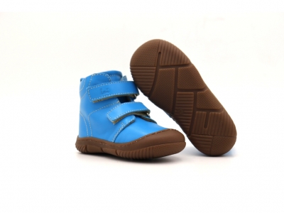 Ghete copii Lui Kids, cod 3G2369, seria ZOOM, albastru, piele naturala