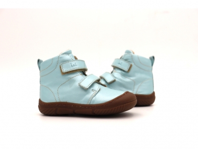 Ghete copii Lui Kids, cod 3G2370, seria ZOOM, azur, piele naturala