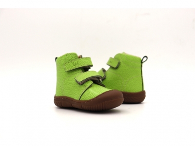 Ghete copii Lui Kids, cod 3G2374, seria ZOOM, verde lime, piele naturala