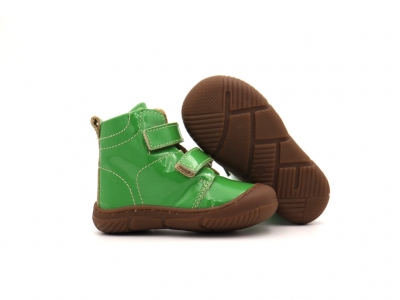 Ghete copii Lui Kids, cod 3G2375, seria ZOOM, verde, piele naturala