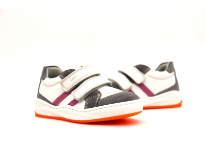 Pantofi sport copii Lui Kids, cod 3A962, seria KIDDY GIRL, alb, piele naturala