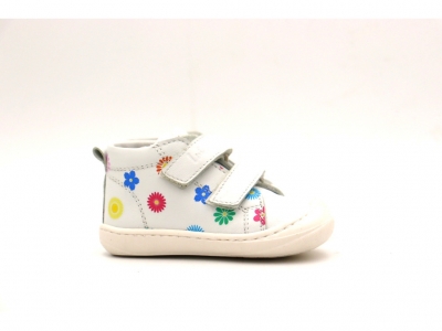 Pantofi sport copii Lui Kids, cod 3A966, seria PRIMO S, alb, piele naturala