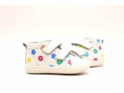 Pantofi sport copii Lui Kids, cod 3A966, seria PRIMO S, alb, piele naturala