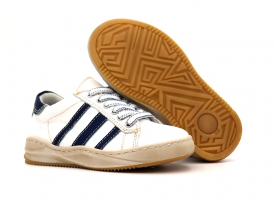 Pantofi sport copii Lui Shoes, cod 3A968, seria ANDOS, alb, piele naturala