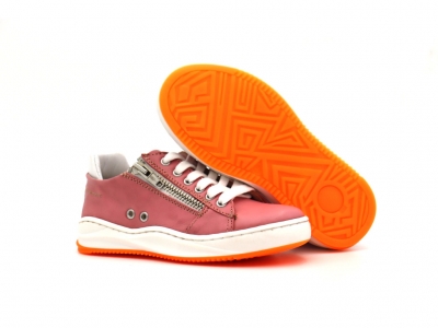 Pantofi sport copii Lui Kids, cod 3A973, seria ZIPPY, roz, piele naturala