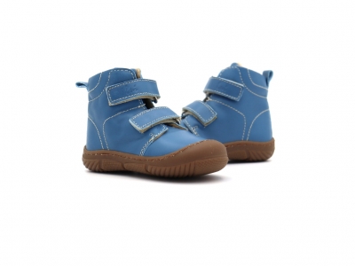 Ghete copii Lui Kids, cod 3G2377, seria ZOOM, albastru, piele naturala