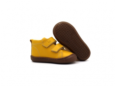 Pantofi sport copii Lui Kids, cod 3A1017, seria PRIMO S, galben, piele naturala