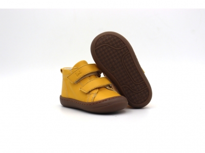 Pantofi sport copii Lui Kids, cod 3A1020, seria PRIMO S, galben mustar, piele naturala