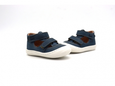 Sandale copii Lui Kids, cod 3S394, seria NATUR FLEX, albastru, piele naturala