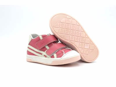 Pantofi sport copii Lui Kids, cod 3A1032, seria TRIP SKY, roz, piele naturala