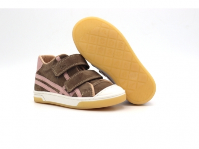 Pantofi sport copii Lui Kids, cod 3A1042, seria TRIP SKY, maro deschis, piele naturala