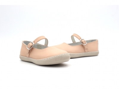 Pantofi copii Lui Kids, cod 3P71, seria LINDA, bej, piele naturala