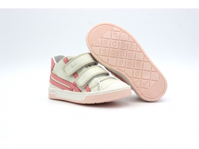 Pantofi sport copii Lui Kids, cod 3A1051, seria TRIP SKY, alb, piele naturala