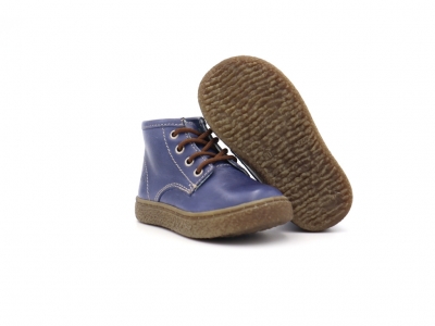 Ghete copii Lui Kids, cod 3G2492, seria BABY, albastru, piele naturala