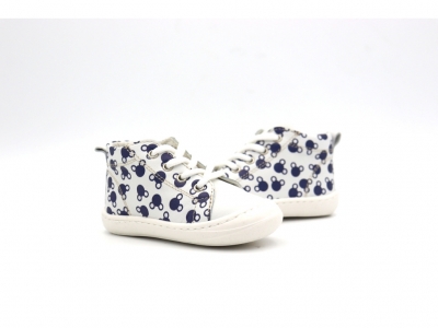 Pantofi sport copii Lui Kids, cod 3A1056, seria PRIMO, alb, piele naturala