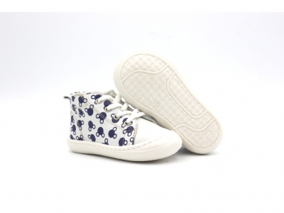 Pantofi sport copii Lui Kids, cod 3A1056, seria PRIMO, alb, piele naturala