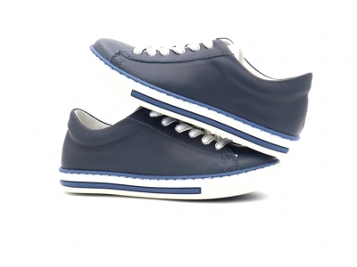 Pantofi sport copii Lui Kids, cod 3A1074, seria SUPER STAR, bleumarin, piele naturala