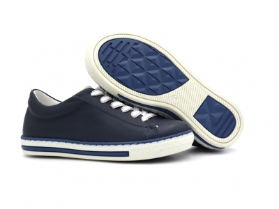 Pantofi sport copii Lui Kids, cod 3A1074, seria SUPER STAR, bleumarin, piele naturala
