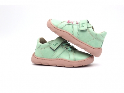 Pantofi sport copii Lui Kids, cod 3A1080, seria TIGER, verde pal, piele naturala