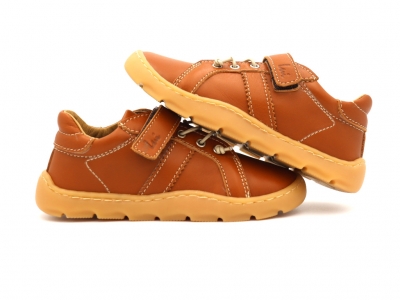 Pantofi sport copii Lui Kids, cod 3A1089, seria TIGER, maro deschis, piele naturala