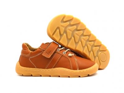 Pantofi sport copii Lui Kids, cod 3A1089, seria TIGER, maro deschis, piele naturala
