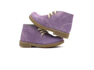 Ghete copii Lui Kids, cod 3G2505, seria CREP, lavanda, piele naturala
