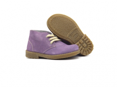 Ghete copii Lui Kids, cod 3G2505, seria CREP, lavanda, piele naturala