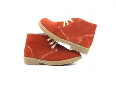 Ghete copii Lui Kids, cod 3G2506, seria CREP, bronz, piele naturala