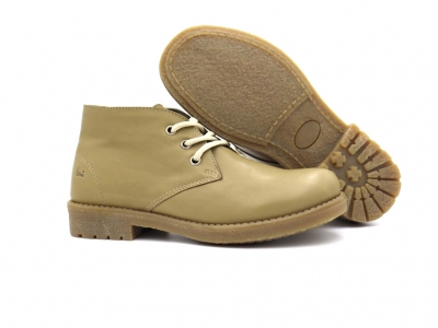 Ghete femei Lui Shoes, cod 2G1016, seria CREP, olive, piele naturala