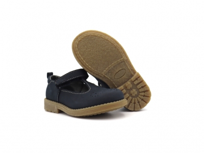 Pantofi copii Lui Kids, cod 3P77, seria SARA, bleumarin, piele naturala
