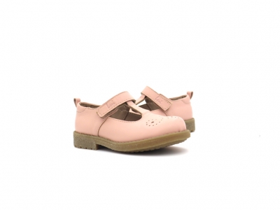 Pantofi copii Lui Kids, cod 3P80, seria SARA, roz, piele naturala