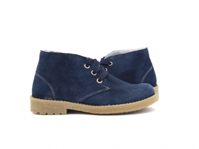 Ghete copii Lui Kids, cod 3G2525, seria CREP, bleumarin, piele naturala