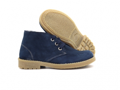 Ghete copii Lui Kids, cod 3G2525, seria CREP, bleumarin, piele naturala