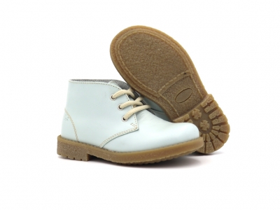 Ghete copii Lui Kids, cod 3G2526, seria CREP, azur, piele naturala