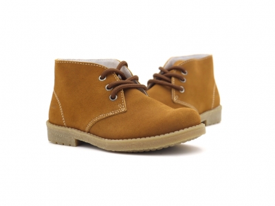 Ghete copii Lui Kids, cod 3G2530, seria CREP, maro, piele naturala