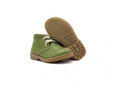 Ghete copii Lui Kids, cod 3G2537, seria CREP, olive, piele naturala
