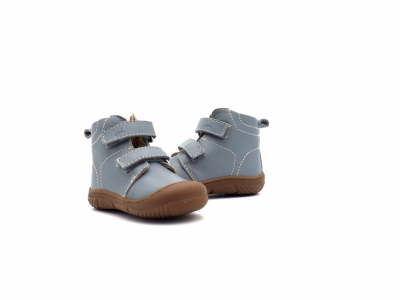 Ghete copii Lui Kids, cod 3G2542, seria ZOOM, albastru, piele naturala