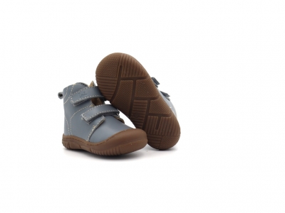 Ghete copii Lui Kids, cod 3G2542, seria ZOOM, albastru, piele naturala