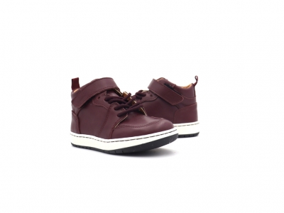 Pantofi sport copii Lui Kids, cod 3A1159, seria MEXX, bordo, piele naturala
