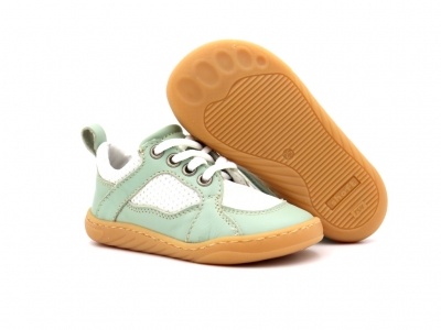 Pantofi sport copii Lui Kids, cod 3A1161, seria NETT, verde pal, piele naturala