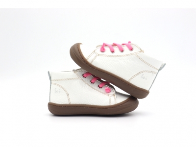 Pantofi sport copii Lui Kids, cod 3A1179, seria PRIMO, alb, piele naturala