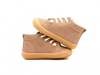 Pantofi sport copii Lui Kids, cod 3A1208, seria PRIMO, bej, piele naturala